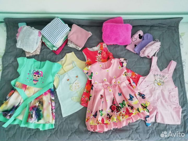 Детские вещи для девочек пакетом