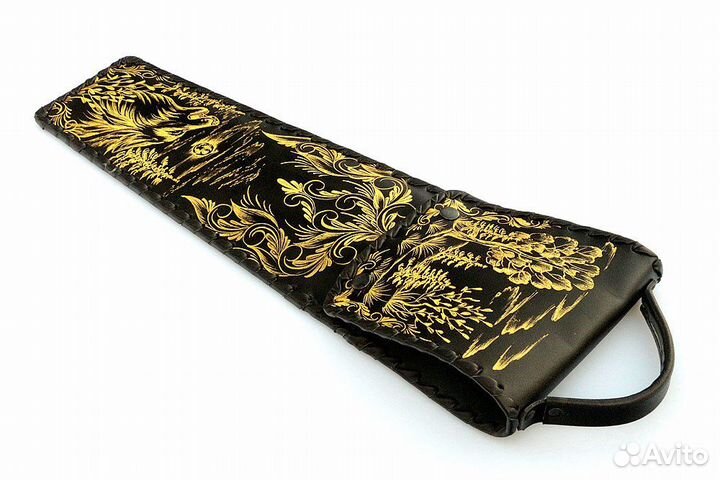 Чехол для шампуров кожа