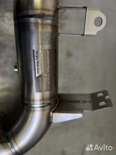 Даунпайп CLA45S M139 2018-2021