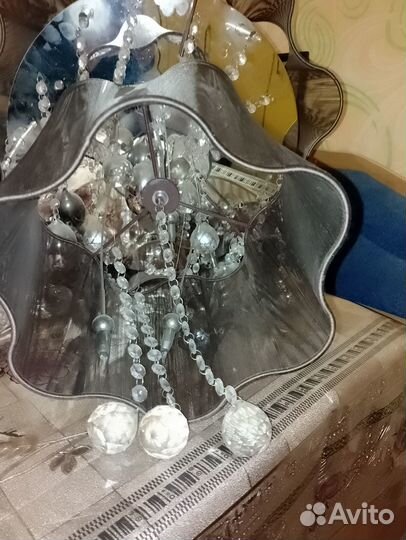 Люстра потолочная хрустальная