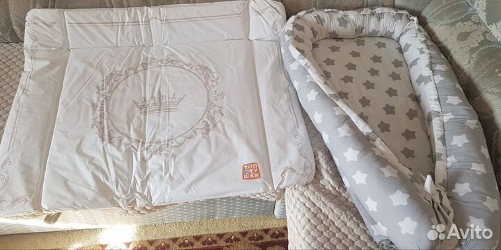 Кокон и матрас на пеленальный столик