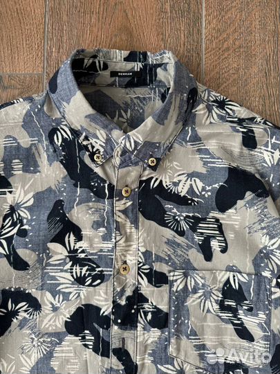 Denham рубашка (nn07 universal works ami)