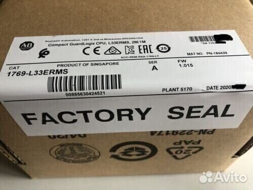 Allen-Bradley 1769-L33erms