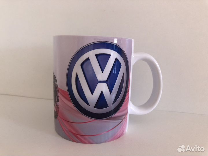 Кружка с логотипом VW