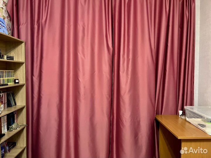 Комплект шторы и покрывало