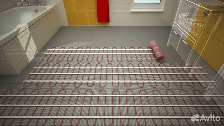 Монтаж теплого пола с гарантией