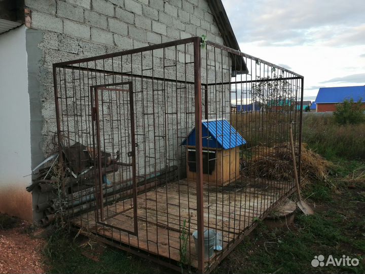 Будка вольер для собаки