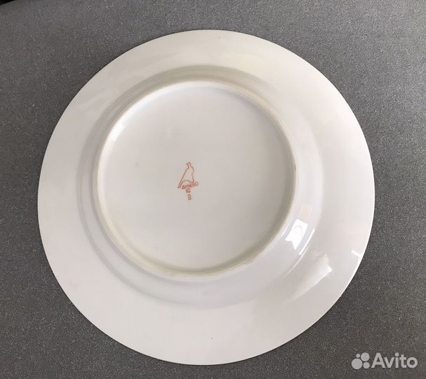 Тарелка детская Дулево фарфор СССР