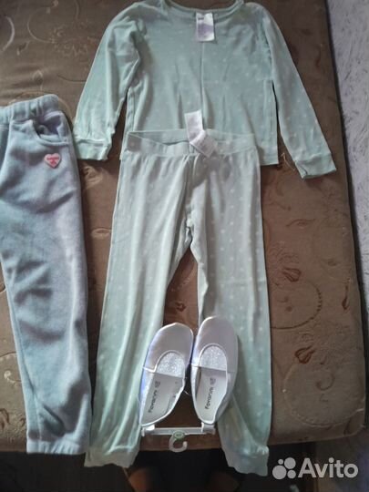 Детская одежда для девочек 110 116 пакетом