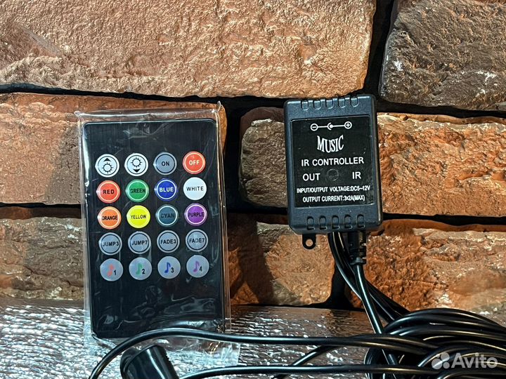 RGB подсветка 12 светодиодов