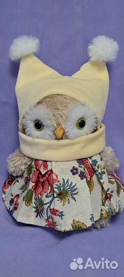 Игрушка Совушка ручной работы
