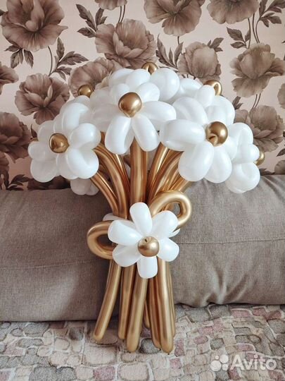 Цветы из шаров