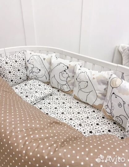 Комплект детских бортиков