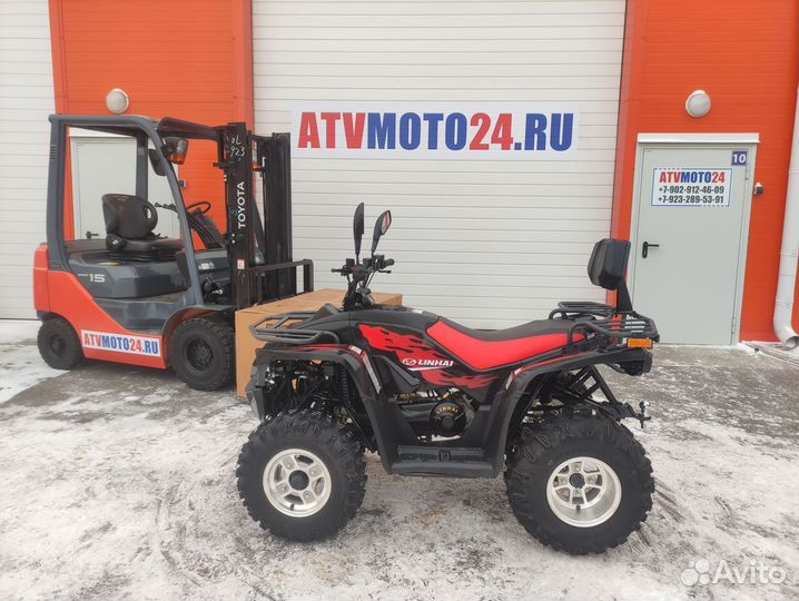 Квадроцикл Linhai-Yamaha Z 200 black extreme