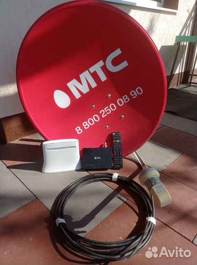 Спутниковая тарелка МТС