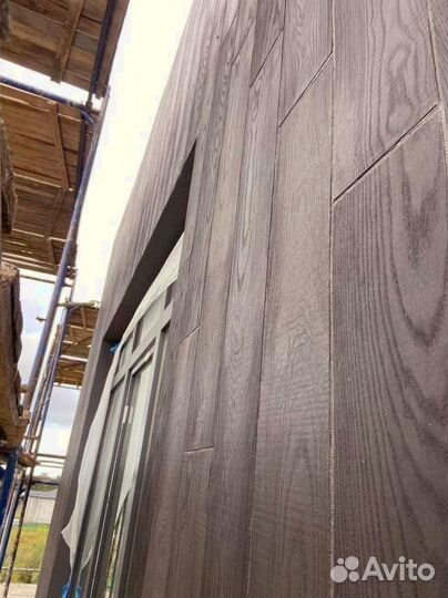 Фасадные деревянные панели