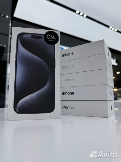 iPhone 15 Pro 512 гб синий титан (1sim + eSim )
