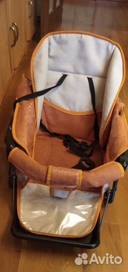 Коляска Reindeer 2 в 1 оранжевая