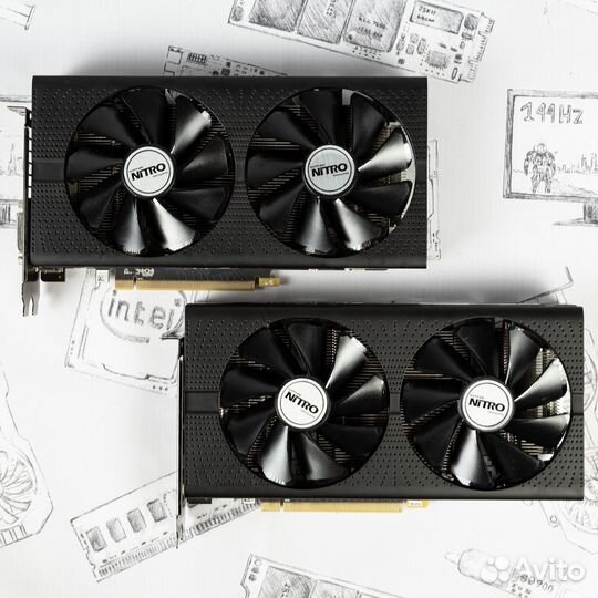 Видеокарта Sapphire AMD RX 570 pulse 8Gb