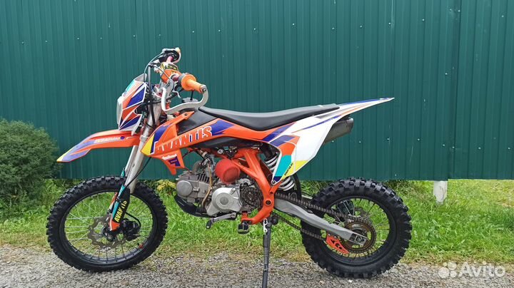 Питбайк Avantis 125 с электростартером