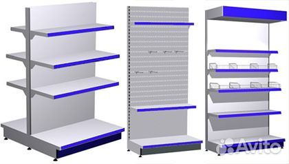 Стеллажи торговые