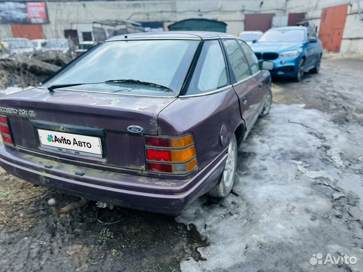 Ford Scorpio 2.9 МТ, 1991, 20 000 км