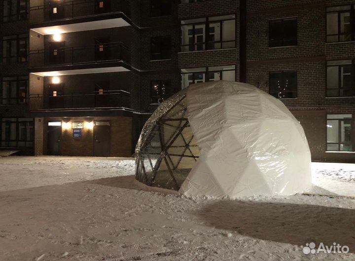 Геокупол для глемпинга