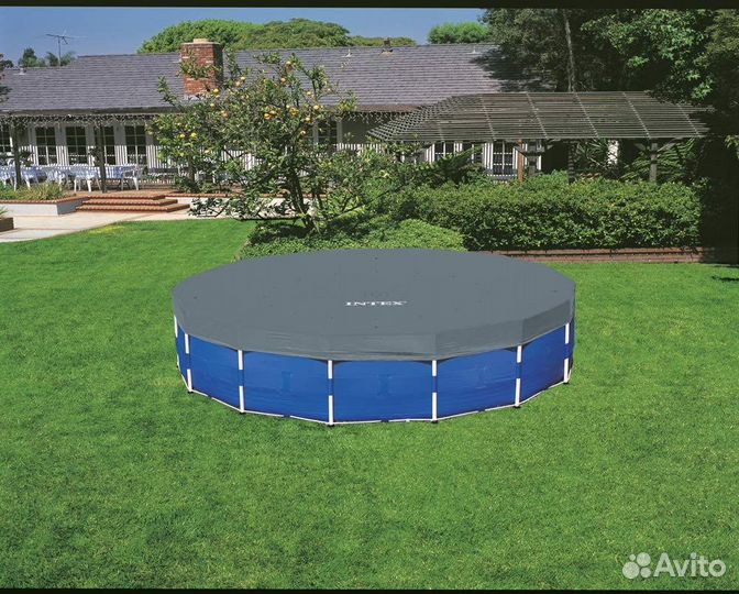 Каркасный бассейн Intex 28242, 4.57х1.22 м