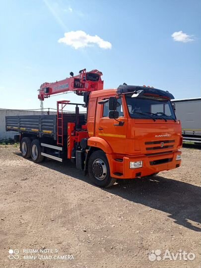 КамАЗ 65115 с КМУ, 2023