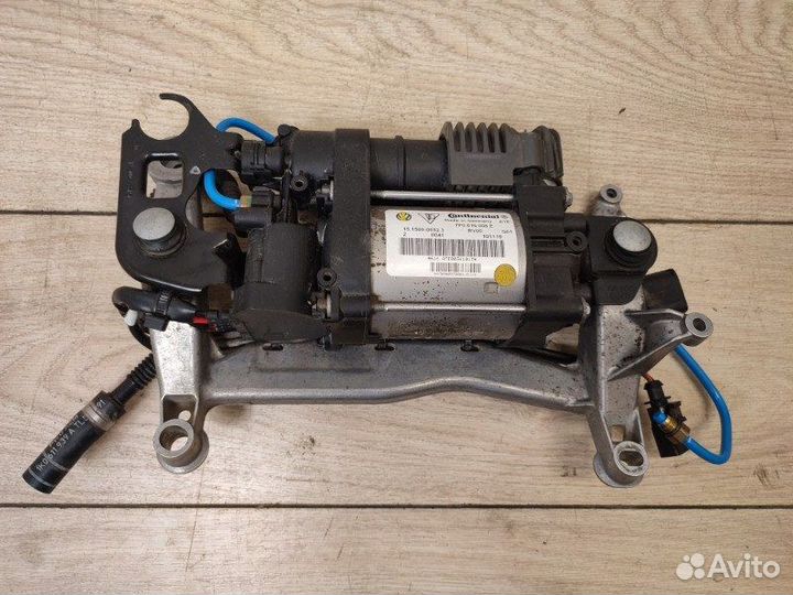 Компрессор пневмоподвески Vw Touareg 7P 2010-2018