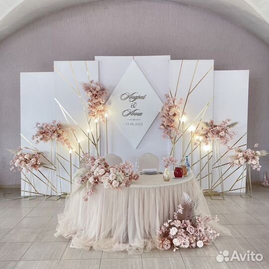 Оформление свадеб и праздников