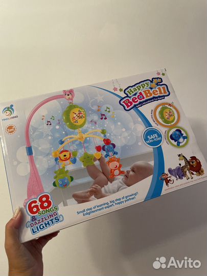 Мобиль на кроватку с музыкой