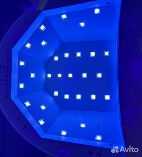 Уф лампа для ногтей + гель лаки