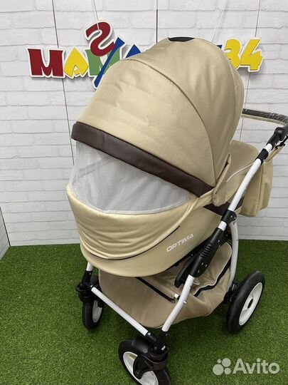 Коляска 3 в 1 Verdi optima 02 с автокреслом