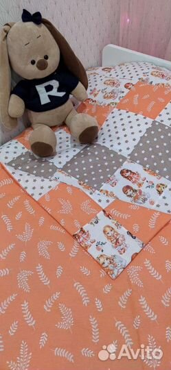 Лоскутное покрывало одеяло на кровать