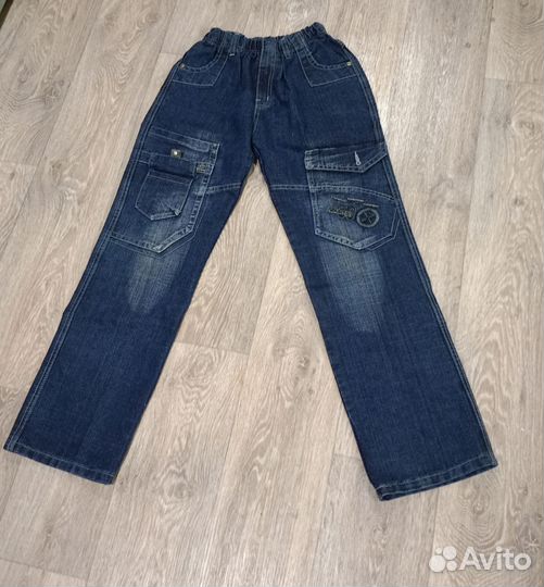 Джинсовые брюки