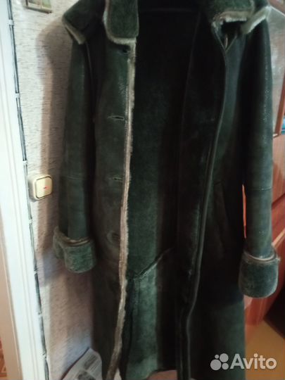 Дубленка натуральная женская с капюшоном