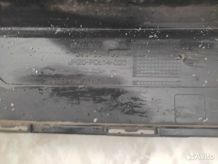 Бампер передний volkswagen polo