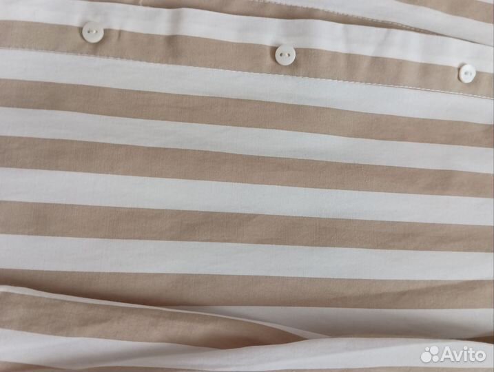 Рубашка stradivarius xs оверсайз удлинённая