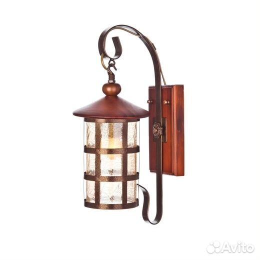 Люстра штурвал дерево бра светильник