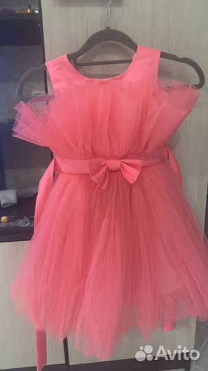 Нарядное платье для девочки 110