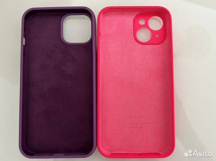 2 чехла iPhone 14 soft touch