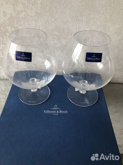 Villeroy boch бокалы для коньяка