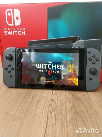 Прошитый Nintendo Switch 2rev. 280Gb Любые игры