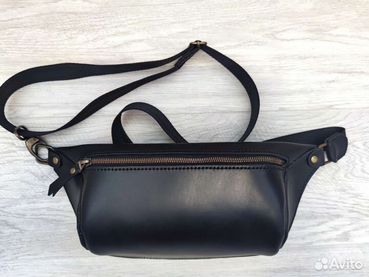 Бананка натуральная кожа