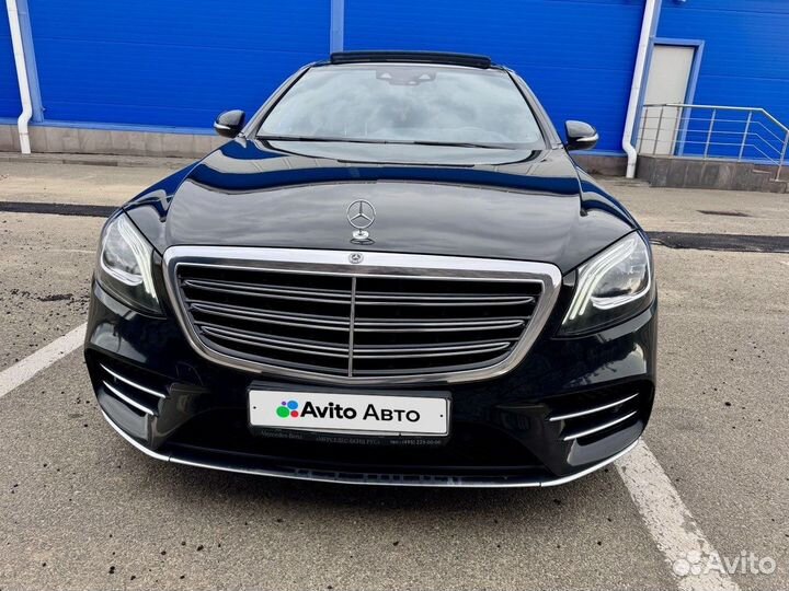 Mercedes-Benz S-класс 2.9 AT, 2018, 88 000 км