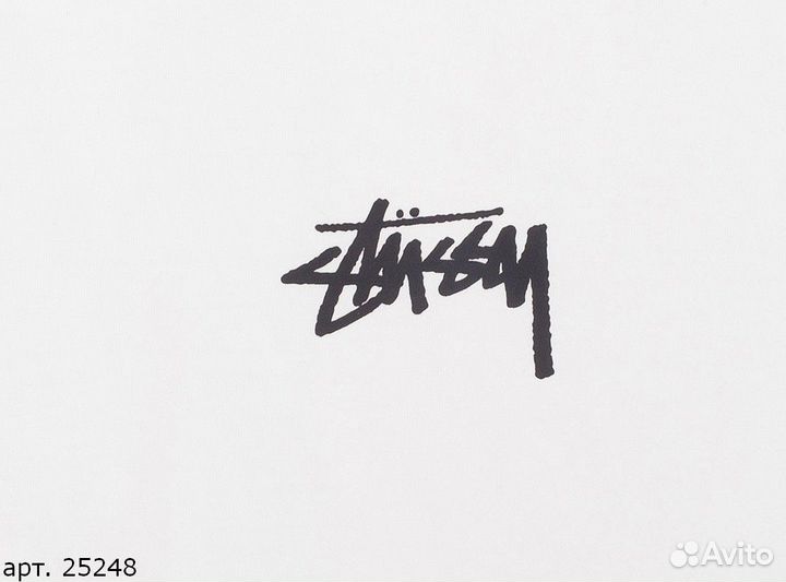 Футболка Stussy peace белая