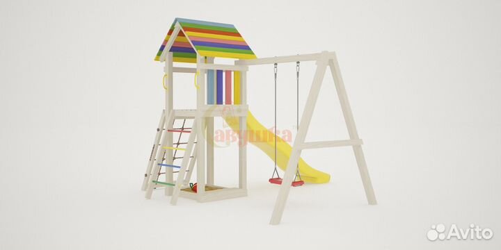 Детская площадка Савушка Мастер 7 (White Color)