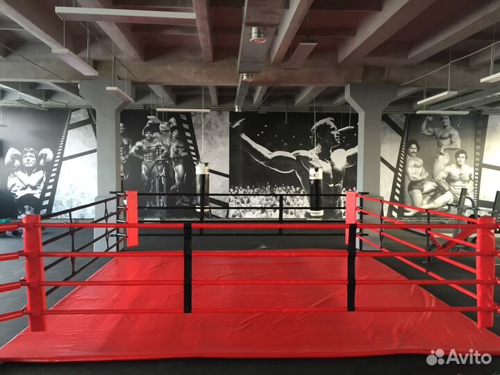 Ринг боксерский - напольный, на помосте SportStyle