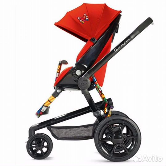 Коляска 2в1 Quinny Moodd by Britto Red Revolution